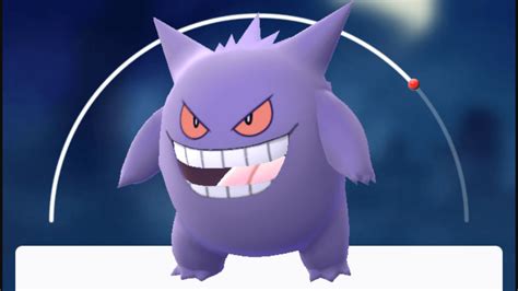 gengar pokemon go moveset